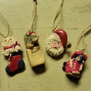 Vintage Clay Ornaments